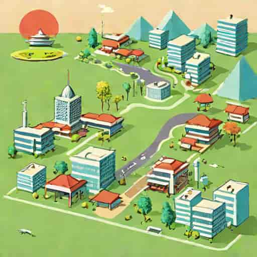 City In Japan On Honshu Centre Of Electronics