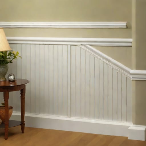 Everbilt Reversible Vinyl Beadboard Wainscot