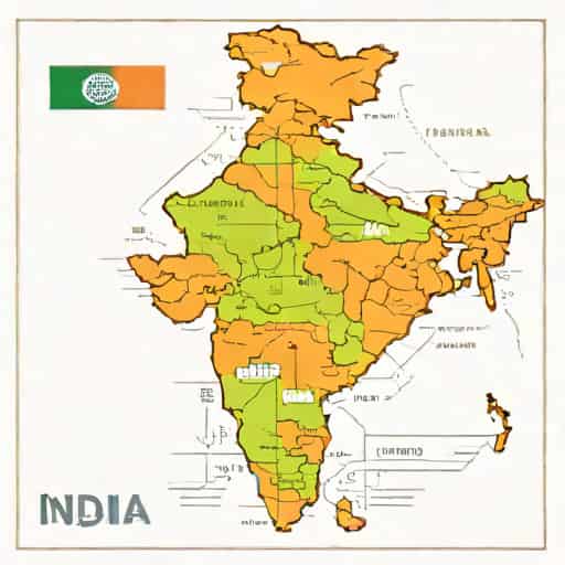 Latitudinal And Longitudinal Extent Of India
