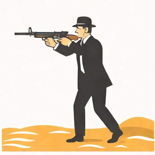 Of French Man Engaged In Resolute Resistance