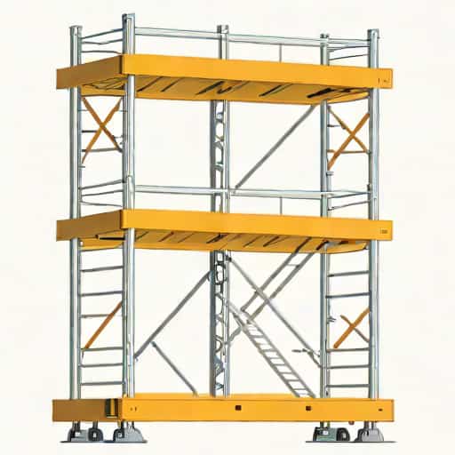 Single Tier Nonadjustable Suspended Scaffold