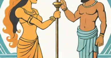 The Consternation Between Athena And Poseidon