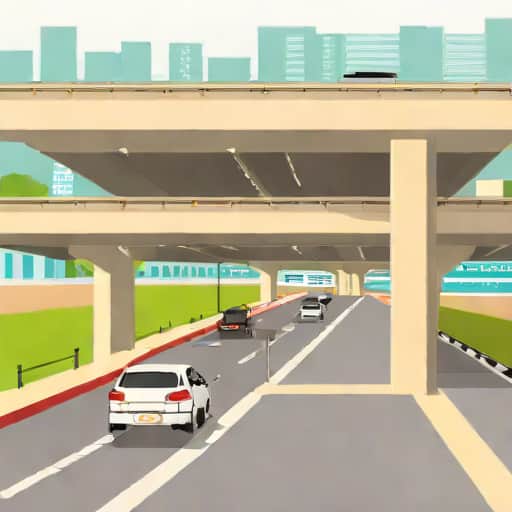 Yerawada Shastrinagar Chowk Flyover Underpass