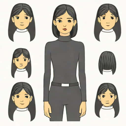 Black Skivvy For Girl