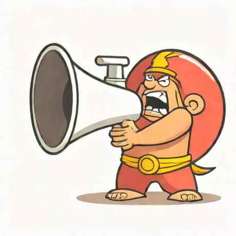 Dave The Barbarian Megaphone