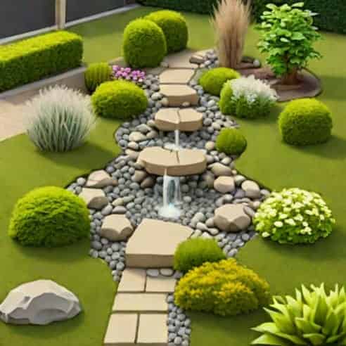 Diy Garden Rockery Ideas