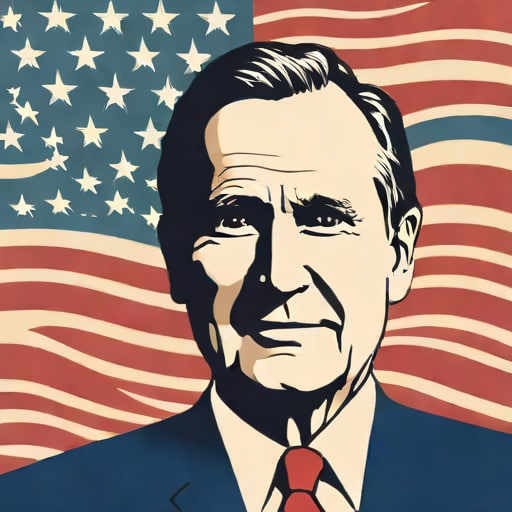 George Hw Bush Political Party