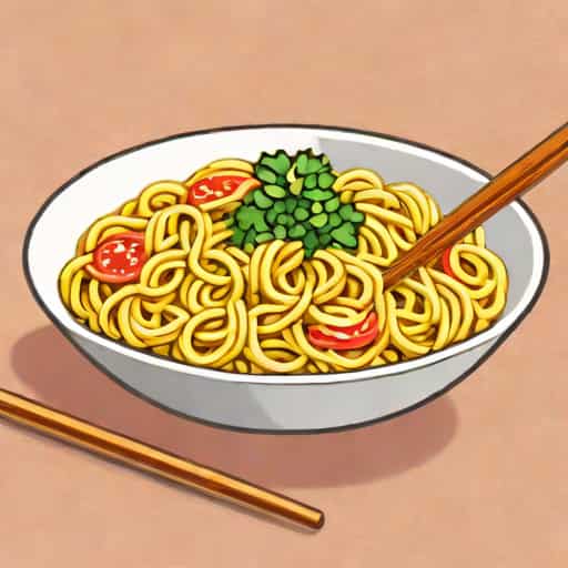Japanese Sauteed Noodles