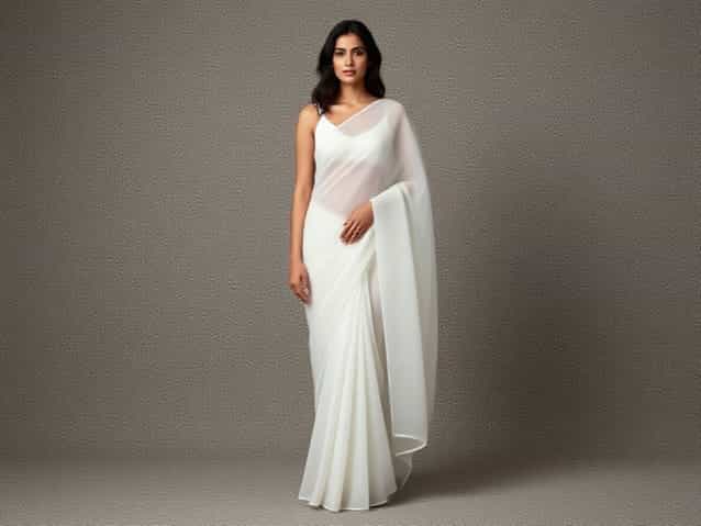 Jimmy Choo Organza Saree