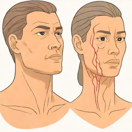 Jugular Vein Distention Vs Normal
