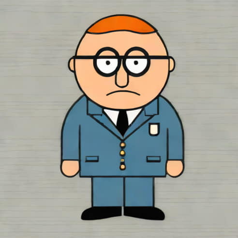 Mr Garrison South Park