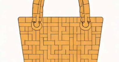 St Agni Woven Mini Tote