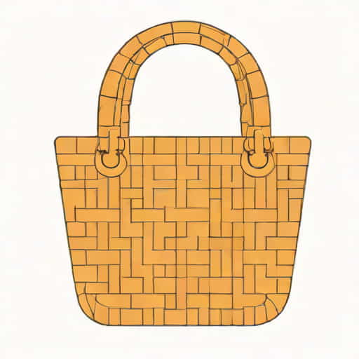 St Agni Woven Mini Tote