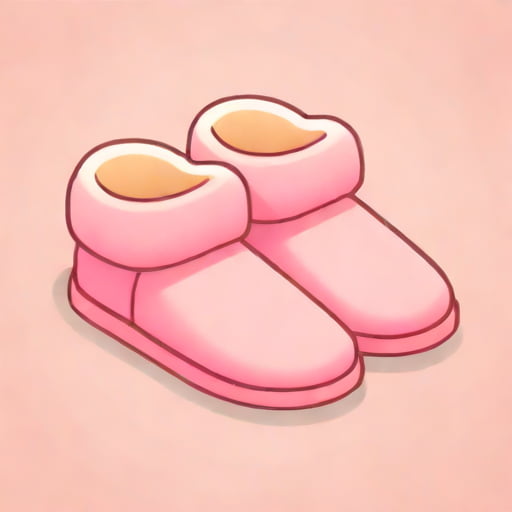 Ugg Plushy Slipper Pink