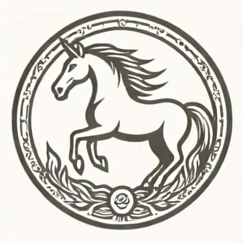 Unicorn In Captivity Tattoo