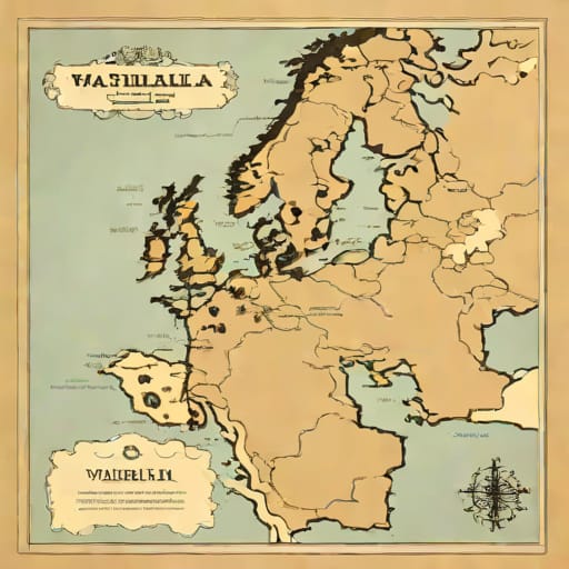 Valhalla East Anglia Hoard Map
